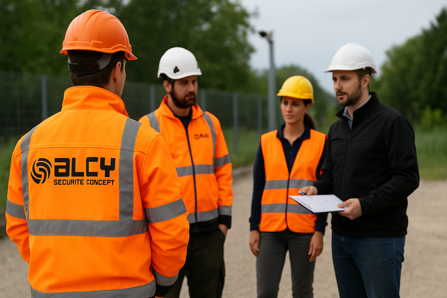 chantier et client